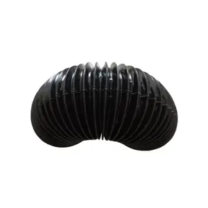 Professional manufacturer custom rubber molded bellows cover accordion rubber bellows