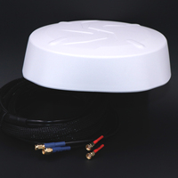 Antenne combinée omnidirectionnelle verticale de couleur blanche pour véhicule/yacht, logo personnalisé, multifonctionnelle, MIMO 4G/5G LTE/WiFi/GPS