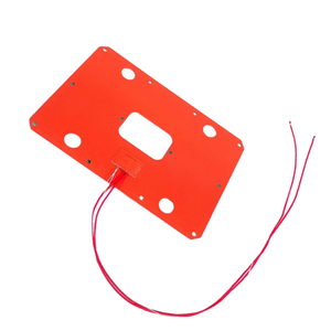 แผ่นทำความร้อนซิลิโคนแบบยืดหยุ่นขนาด170x110มม. 220V 30W ดีไซน์รูกระจายความร้อนได้แม้ในอุตสาหกรรมเครื่องทำความร้อน - Product Image 2