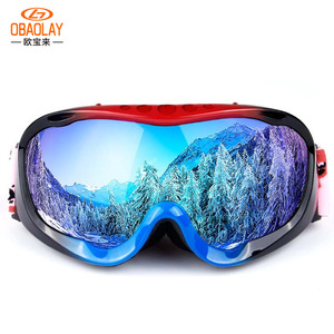 Gafas de esquí OBAOLAY de doble capa antivaho con lentes de PC, protección facial completa para todos los deportes de invierno al aire libre - Product Image 4