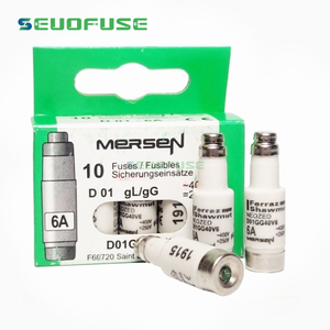 LINDNER-NEOZE de fusibles MERSEN série D01GG40V D01GG40V2/V4/V6/V10/V16 250VDC/400VAC <span class=keywords><strong>fusible</strong></span> en céramique - Product Image 3