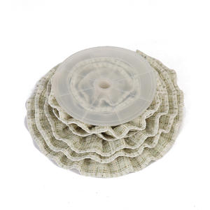 Vente en gros 5cm petit parfum à volants dentelle sangle Bouquet tissu emballage cadeau bricolage robe <span class=keywords><strong>jupe</strong></span> nœud ruban garniture - Product Image 5