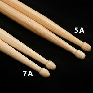ชุดไม้ตีกลองรูปหยดน้ำขนาดเล็กสำหรับ7A/5A โลโก้พิมพ์ดิจิตอล - Product Image 2