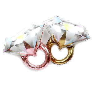 Eleganti Palloncini in Lamina Oro Rosa per Decorazioni di Matrimoni e Anniversari, Accessori per Feste e Oggetti di Scena per Foto - Product Image 4