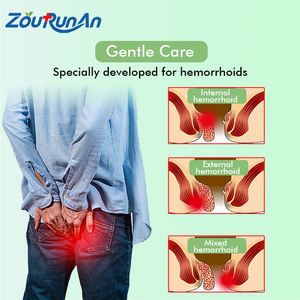 ZouRunAn, precio de fábrica, crema Original para hemorroides, eliminación de extractos de hierbas chinas, pomada antihemorroidal <span class=keywords><strong>externa</strong></span> interna - Product Image 6