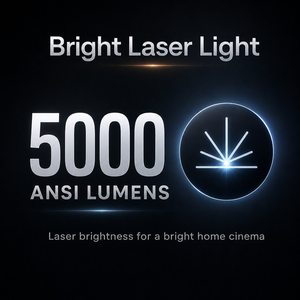 Proyector 4K ViewSonic LSD500-4K 5000 ANSI Lúmenes, Proyector Láser DLP 3000000:<span class=keywords><strong>1</strong></span>, Cine en Casa - Product Image 3