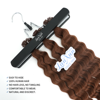 Extensions de cheveux naturels bouclés à pointe K, cheveux indiens bruts non traités, pointes K invisibles, bonne qualité pour le tissage