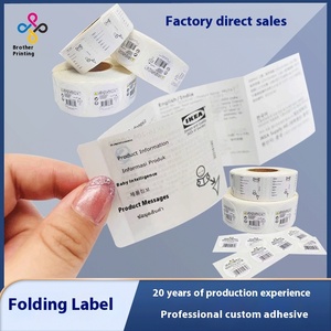 Nhà sản xuất tùy chỉnh nhiều lớp tự dính đáy chai nhãn dán xử lý in nhiều mặt nhãn năm mặt - Product Image 5