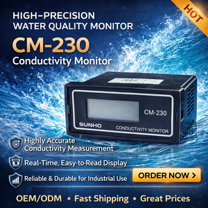 Mètre de conductivité électrique CM230, moniteur TDS industriel, haute précision, protection IP55 pour le traitement de l'eau, système RO - Product Image 2