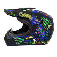 Casques de vélo avec lunettes de soleil casque de Motocross équipement de protection hommes et femmes casques intégral de descente de montagne