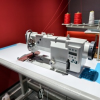 JUKKY Nouvelle machine à coudre industrielle JK-4420D à double aiguille, alimentation par entraînement composé, triple transport, pour cuir