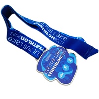 Médailles professionnelles fabriquées en Chine, design personnalisé, médailles de triathlon Ironman, récompense pour les participants au marathon, médailles de championnat sportif