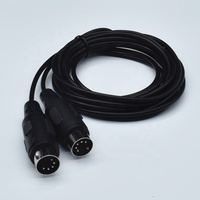 Câble de connexion automobile professionnel DIN 5P câble d'extension Audio MIDI double mâle 5 broches câbles de connecteur de commutateur de maison intelligente
