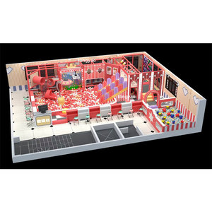 TONGYAO Parco Giochi Interattivo Morbido per Interni/Esterni con Piscina di Palline, Zip Line, Parete Sensoriale, Telaio in Acciaio Zincato, Capacità 500kg - Product Image 6