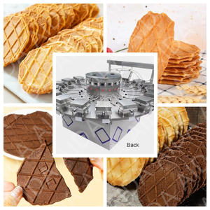 <span class=keywords><strong>AIDA</strong></span> Machine à gaufres rotatives pour crêpes commerciales de type doux et croustillant Machine à gaufres personnalisée Machine à sandwich pour gaufres - Product Image 2