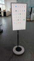 Écran de télévision mobile portable de 32 pouces facile à transporter et à déplacer moniteur tactile capacitif à 10 points