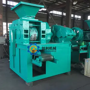 Good Quality Mineral Powder Biomass Charcoal Powder Briquetting Pressing Coal Ball Press Briquette Machine Roller Skin Mode