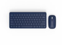 Sıcak satış taşınabilir 78 tuşları Sans Fil Teclado 4D 800/1200/1600 DPI fare 2.4Ghz kablosuz klavye ve fare Combo PC Laptop için