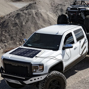 Panel Surya Fleksibel PHOEBUS 160W 25V Sunpower Efisiensi 25% Garansi 2 Tahun Sel Surya Bifacial Kotak Sambungan IP68 CE - Product Image 4