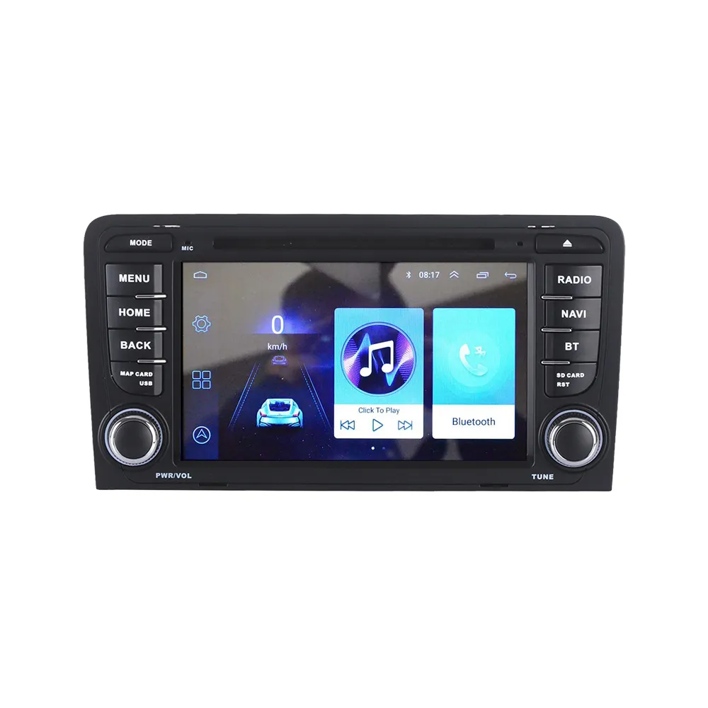 Android reverse kamera rückansicht mit video radio mirrorring BT navigation Car player For Audi A4 S4 2003- 2019