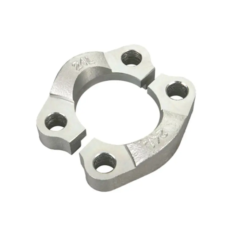 Hydraulic Hose Connector Flange Clamp Is Used Mounting 16 Flange Heads Split Sae Flange Clamp