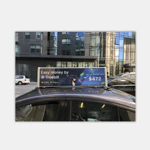 china factory price slim automobile car taxi top light sign for advertising