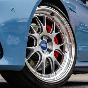 Jantes forgées pour voitures particulières LMR 5x114.3 5x112 <span class=keywords><strong>5x120</strong></span> en alliage brossé <span class=keywords><strong>17</strong></span> 18 19 20 pouces, jantes LMR pour BMW M3 M4 M5 Audi Tesla - Product Image 3