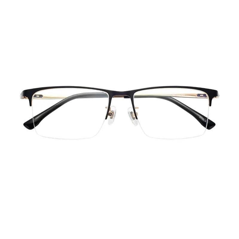 Square Glasses Frame Women Men Brand Vintage Optical Clear Lens Glasses Titanium Alloy Eyeglasses