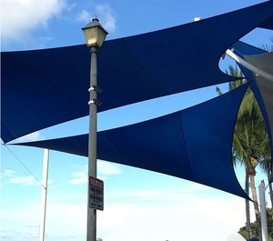 Hình Chữ Nhật Của Nhãn Hiệu Hiện Đại Không Thấm Nước Nhôm Khung Bóng Râm Sail Cho Xe Lớn Công Viên Ngoài Trời Mặt Trời Bảo Vệ Với Kích Thước Tùy Chỉnh - Product Image 1