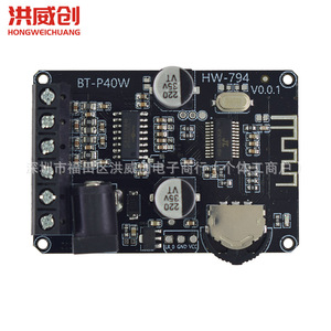 Placa Amplificadora de Altavoz XY-P40W, 30W 40W Estéreo, 12V 24V, Módulo de Audio Digital para el Hogar - Product Image 2