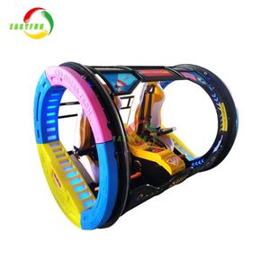 Juegos Mecánicos Cuadrados para Exteriores, 2 Asientos, 360 Grados °   Carro de Juegos Móvil Le Bar para Entretenimiento en Parques Infantiles - Product Image 2