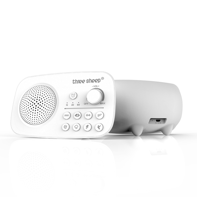 Natural Sounds White Noise Sleep Therapy Machine Cognitive Enhancement Stress Relief Brainwave Machine for Consumers Electronics