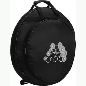 Échantillon gratuit : Housse de transport pour cymbales avec poignée, sangles de loisirs durables et double couche noire, idéale pour un rangement anti-poussière - Product Image 4