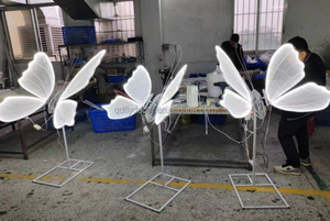 Đèn trang trí đám cưới bán chạy, đèn bướm LED nhiều màu sắc, bướm di chuyển tự động với cánh chuyển động - Product Image 6