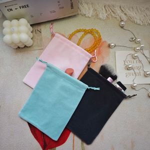 Vente flash - Pochette à bijoux en velours de haute qualité, couleurs assorties, logo personnalisé, sac à bijoux pour collier, bague, bracelet - Product Image 5