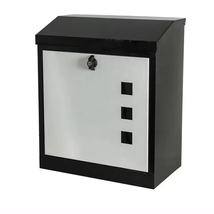 Daily Newspaper Wall Mounted Mailbox Through