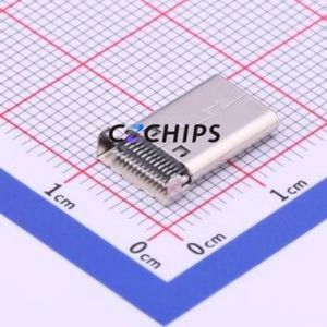TYPE-C-31-G-07 USB Connector SMD Connector ( Connector Type: Type-C )( Gender: Male )( Mounting Type: Sink Board ) - Product Image 2