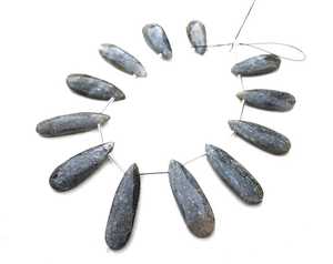 Cuarzo de estrella natural 12 piezas facetadas en forma de pera Brioloette Beads Making Jeqwelry pulsera DIY collar pendiente - Product Image 6