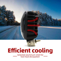 Vente en gros de phares de voiture à LED Lentille 45W Modification de véhicule tout-terrain Pare-chocs avant Lumière de toit de camion