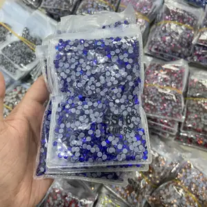 WHATSTONE Factory Wholesale 100 Kind Color SS10 SS16 SS20 100gross/bag Hot Fix Glass Crystal AB Rhinestones For Iron On Transfer