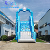Toboggan gonflable géant pour aire de jeux, toboggan aquatique gonflable, jeux gonflables d'extérieur, toboggans