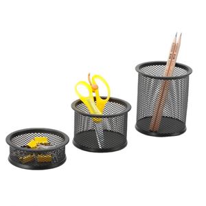 Wire Mesh Office <b>Pen</b> Cup Pencil Holder Organizer - Product Image 3