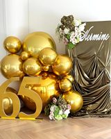 STELLAR Grande boule miroir gonflable en PVC, sphère brillante imperméable suspendue, pour Noël, mariage, événement, fête d'anniversaire