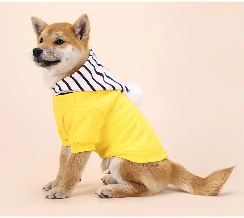 Online Hot Sell Dog Jacket Winter Soft Fleece Warm Pet Coat Hoodie Pet Jacket Clothes