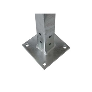 China Custom 4x4 6x6 Steel Wood <strong>Fence</strong> <strong>Post</strong> Anchor Base <strong>for</strong> <strong>Concrete</strong> <strong>Bracket</strong> Grounded Support <strong>for</strong> <strong>Concrete</strong> - Product Image 2