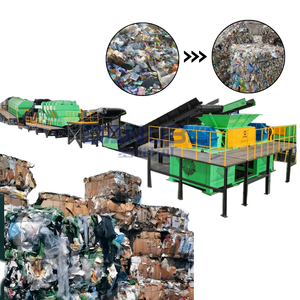 Usine de tri des déchets, ligne de tri des déchets solides pour le tri des déchets mixtes, équipement de tri des déchets - Product Image 1