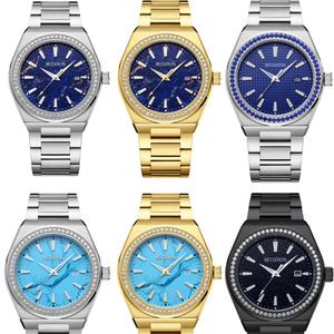 Reloj de Cuarzo para Hombre, Importado, NH35, Personalizado, de Lujo, con Bisel de Diamantes, Resistente al Agua 5ATM, de Cerámica, para Negocios - Product Image 5