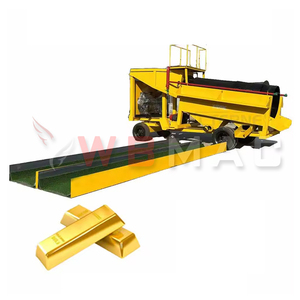 移动式高刚性泵电机轴承金钻宝石洗矿厂小型冲积金矿机械 - Product Image 5