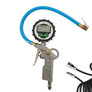 Manomètre numérique pour pneus, testeur de pression des pneus, pistolet de gonflage avec tuyau en caoutchouc robuste - Product Image 2