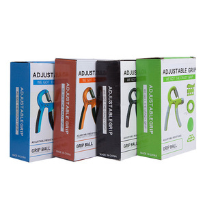 Adjustable <b>Hand</b> Grip Strengthener 5 Piece Set For Fitness Rehabilitation Training Made In China - Product Image 1